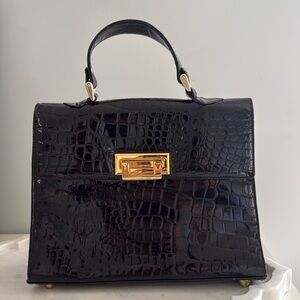 Vintage Black Purse Bag